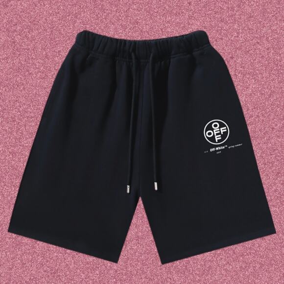 Off-White Black Men's Shorts - Picture 1 of 2